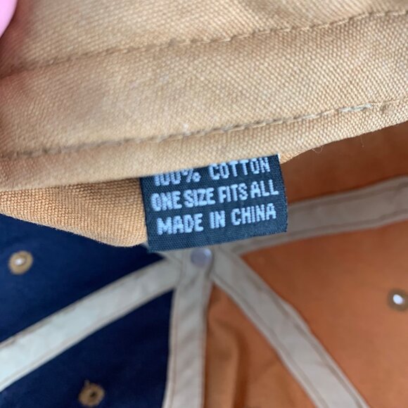 A. Kurtz Mens Beige Snapback Adjustable Hat - Picture 6 of 6